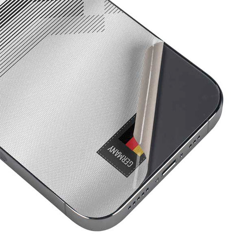Germany Soccer Flag iPhone 16 Pro Max Skin